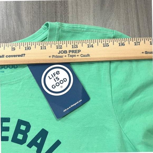 Life is Good Womens Pickleball Wizard Crusher‎ Tee T-Shirt - Green - Picture 9 of 11